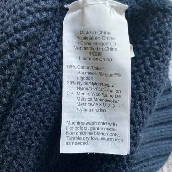 J Crew Mercantile Navy Sweater - Picture 7 of 9